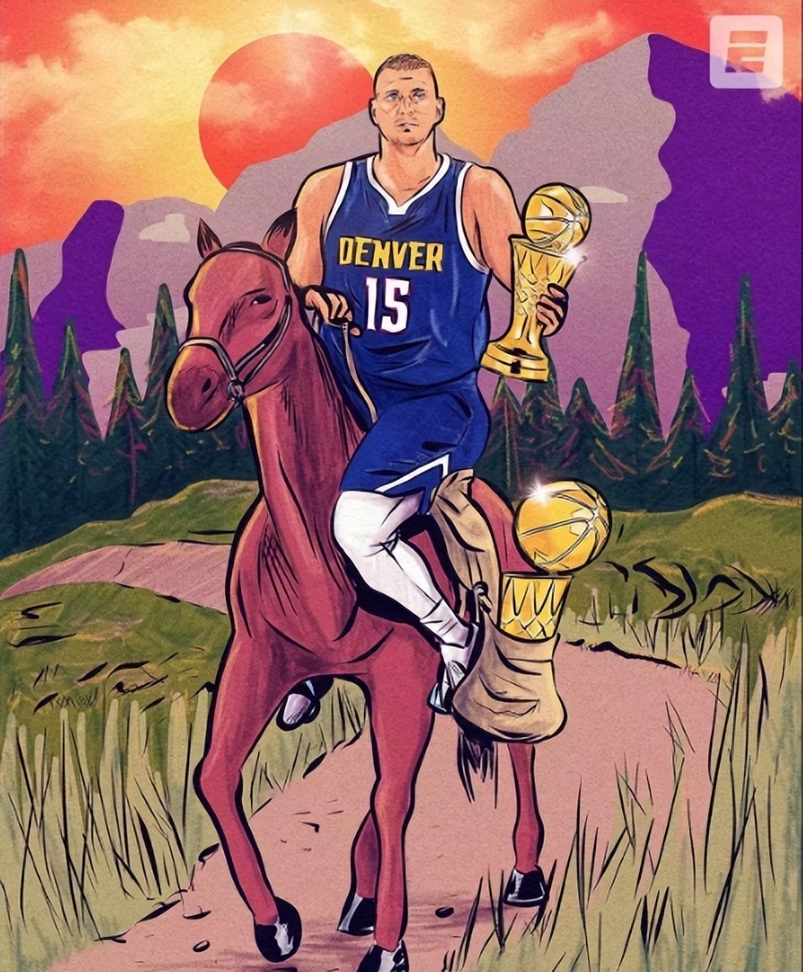 人生赢家约基奇5年272亿大合同生效年薪4700万与大帝詹皇并列第3