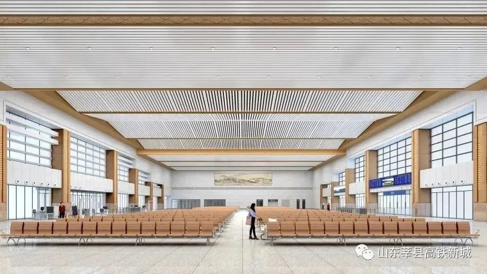 图莘县站规划2台6线,站房建筑面积约1万平,于2021年10月正式开工建设