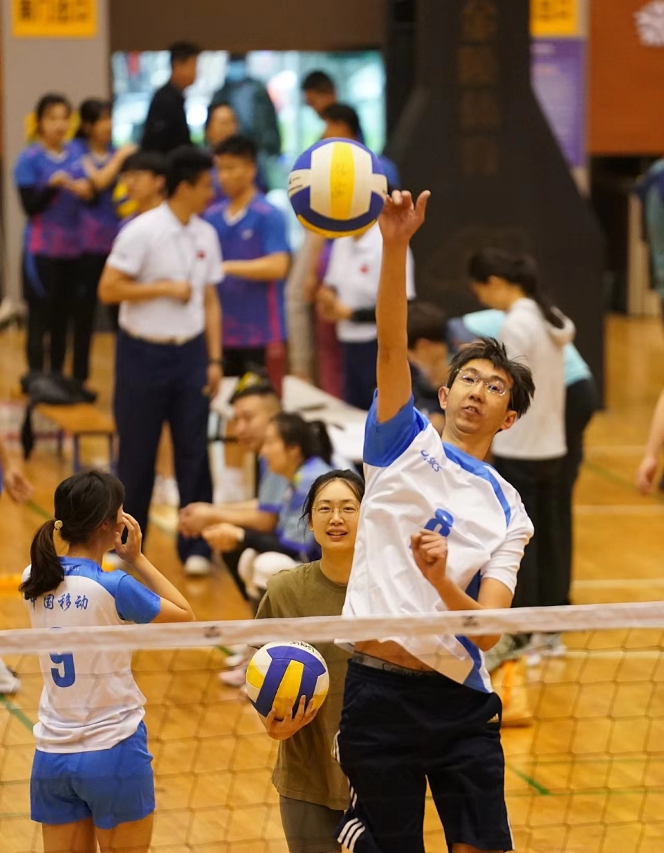 金融街杯体育季开幕气排球邀请赛活力开赛