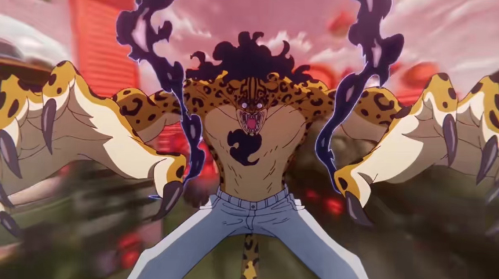 海贼王1100集:炸裂,太阳神尼卡vs觉醒路奇,路飞全程吊打路奇