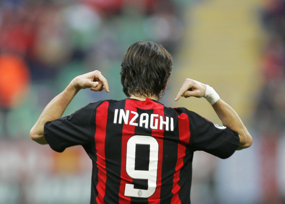 因扎吉:阿莱格里要求米兰不要和我续约,是他结束了我的球员生涯_腾讯