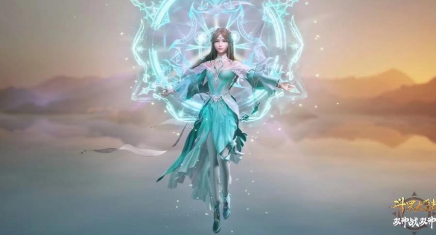 宁荣荣神装造型曝光,走清纯风,丝袜大长腿,三美中就等小舞了