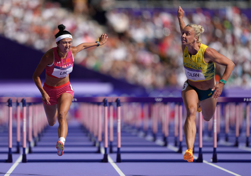 巴黎奥运会丨田径——女子100米栏赛况(8)