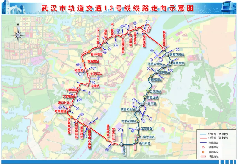 武汉地铁26号线规划图图片