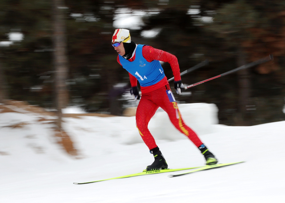 越野滑雪——公开组男子4x10公里接力赛况