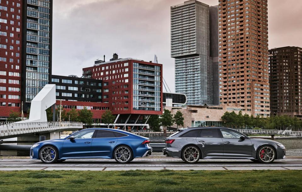 部分车型参数提升新款奥迪rs家族车型集体上市