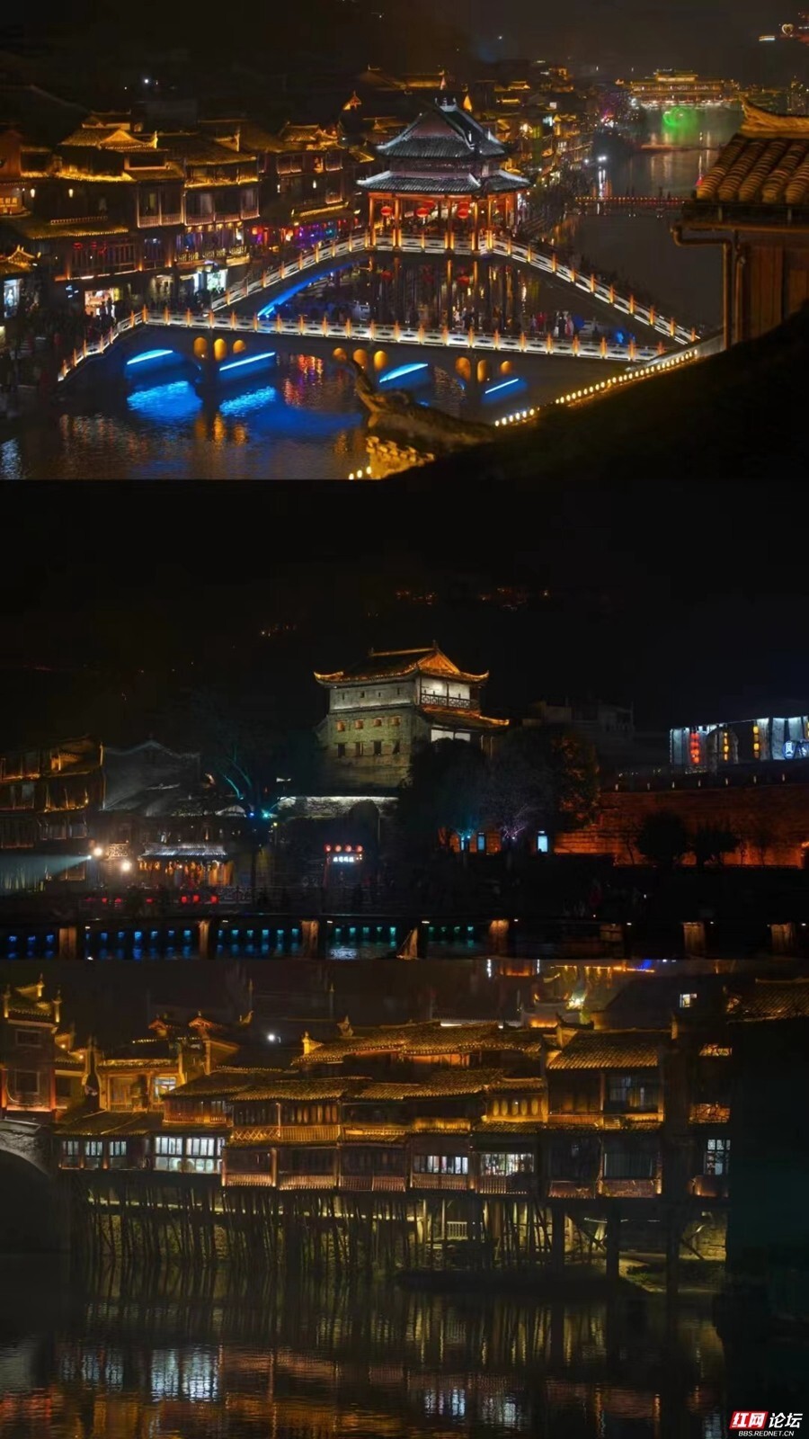 除了美丽的夜景,凤凰古城的美食也是不容错过的.