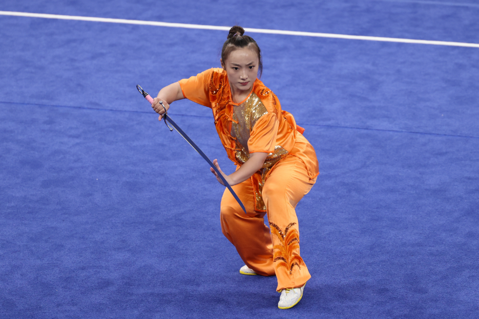 再添一金宋翠芳获成都大运会武术女子南刀冠军