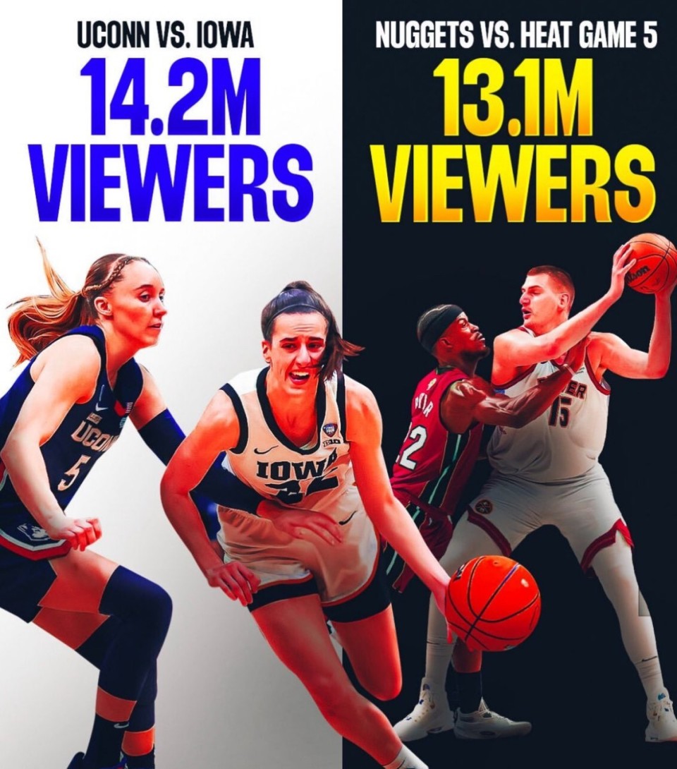 "女库里"凯特琳-克拉克所在的爱荷华大学女篮71-69战胜佩奇-布克斯