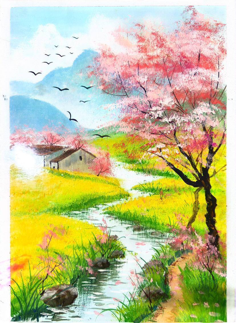 "诗情画意 童绘春天"青少年手绘诗词作品征集获奖名单出炉