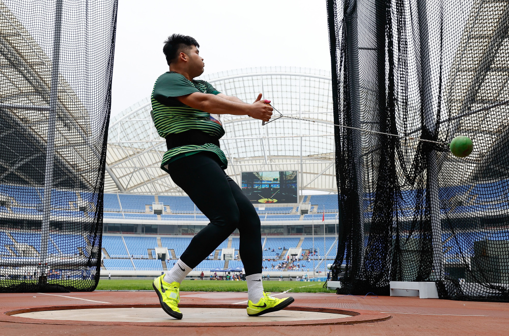 体育田径全国冠军赛男子链球赛况