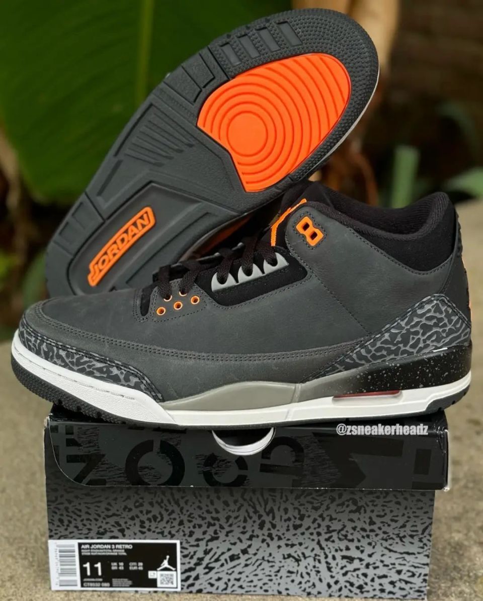 「恐惧」aj3 最新实物!特殊鞋盒亮相!_腾讯新闻