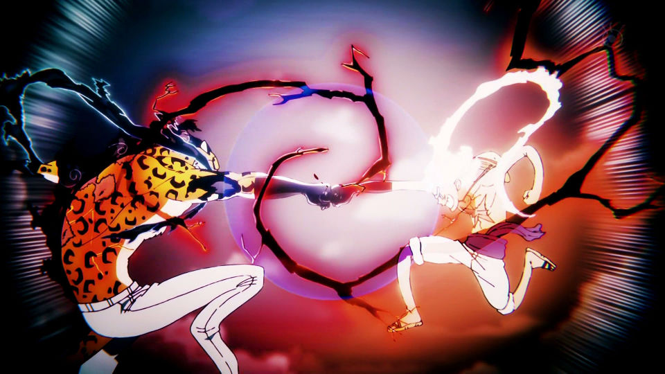 海贼王1100集:炸裂,太阳神尼卡vs觉醒路奇,路飞全程吊打路奇_腾讯新闻