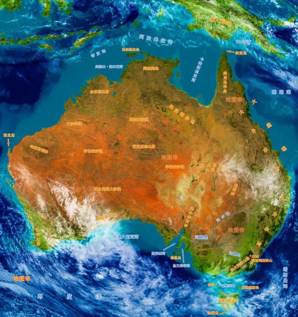 澳大利亚面积769万平方公里,人口只有二千多万?