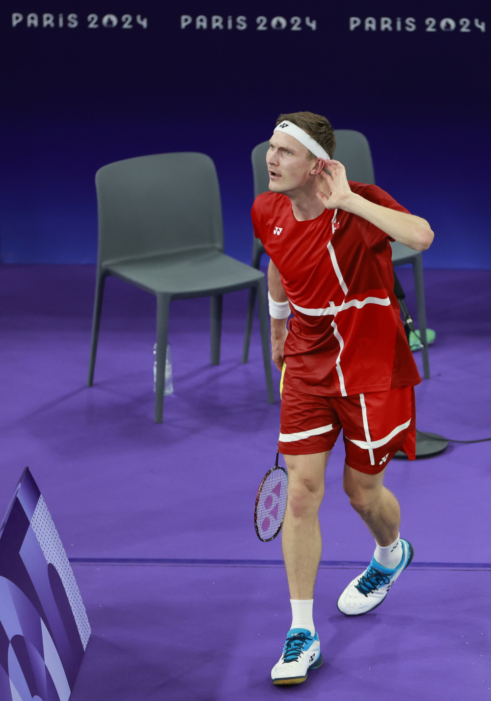 巴黎奥运会丨羽毛球——男单半决赛:安赛龙晋级