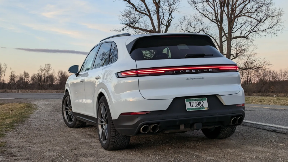 科技属性能明显提升,2024款保时捷cayenne实车图发布_腾讯新闻