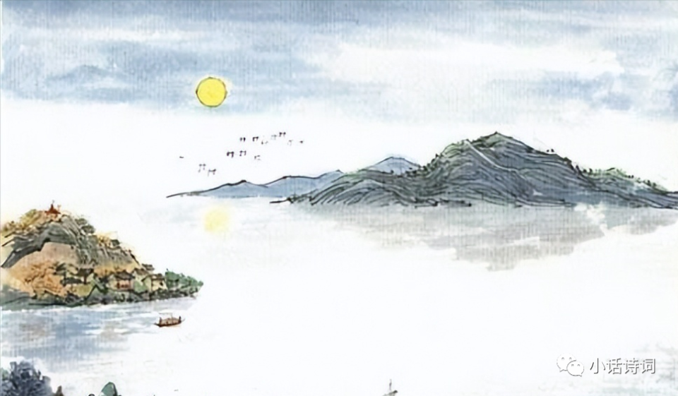 刘禹锡夜宿洞庭湖,写下蜚声诗坛的千古名篇,其中一首人人会背