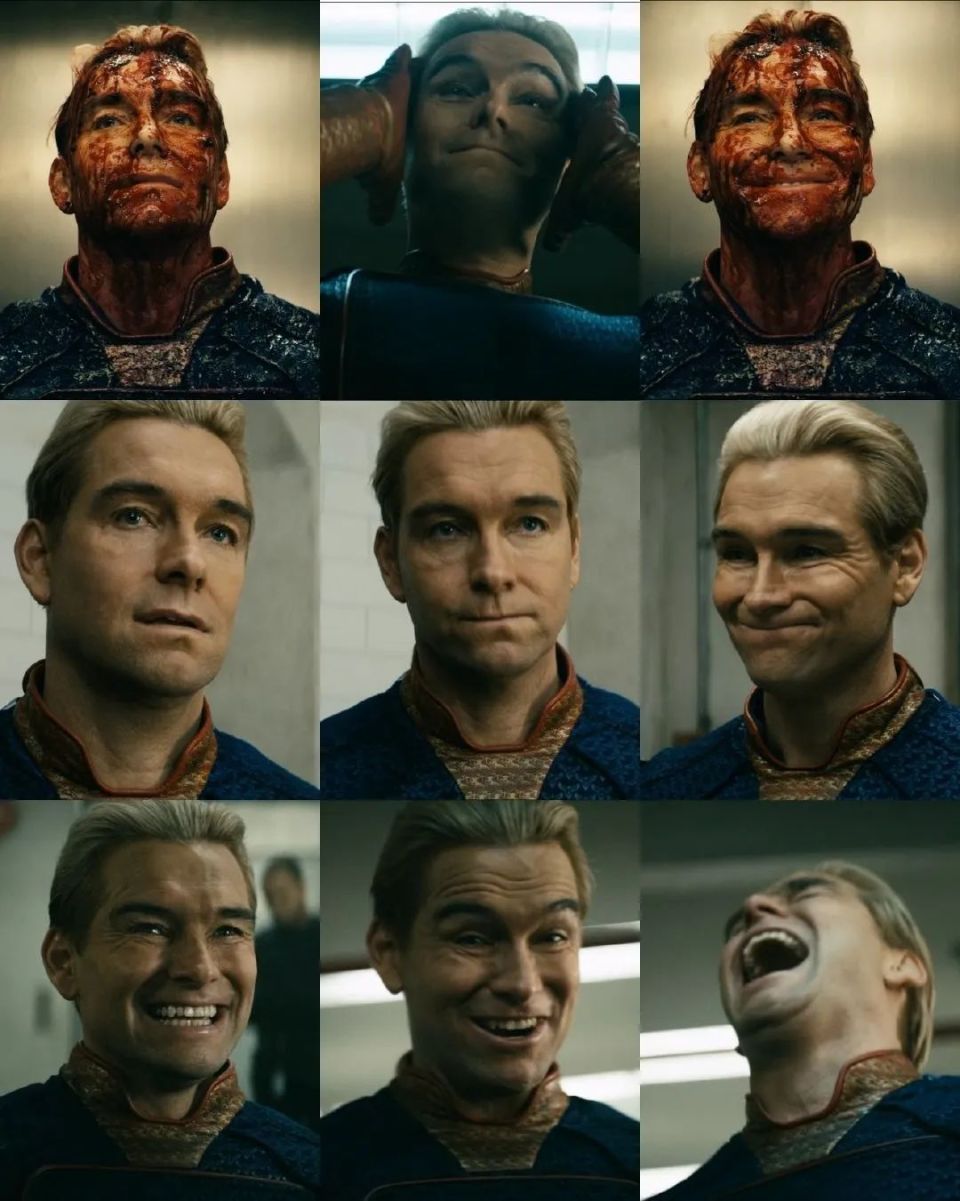 《黑袍纠察队》祖国人,表情包16连拍!