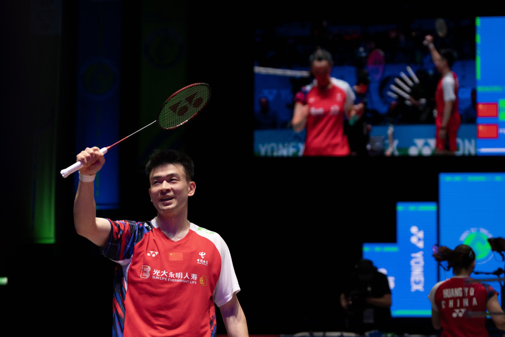 羽毛球全英公开赛郑思维黄雅琼晋级混双决赛