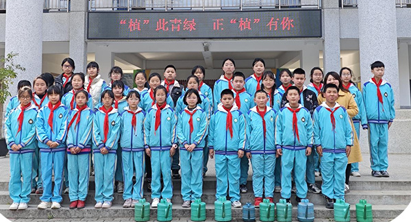 爱绿,护绿,植绿 金堂县杨柳小学学子争做环保小卫士_腾讯新闻