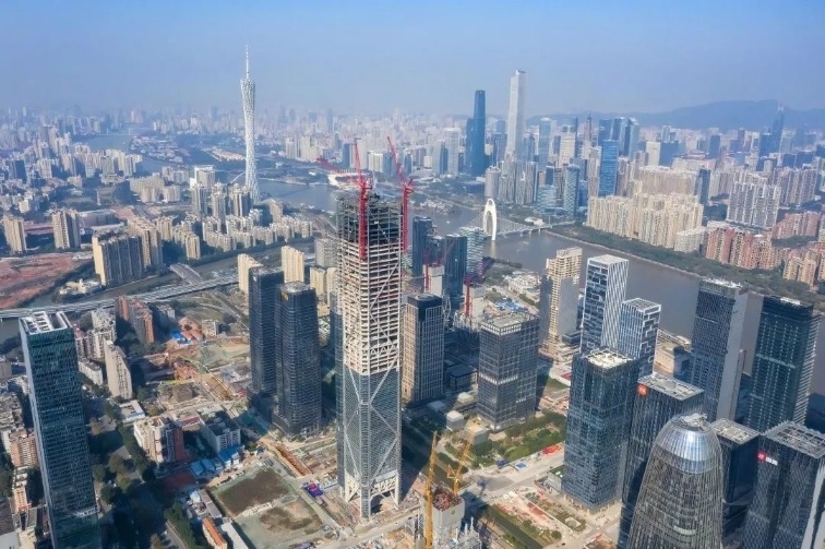 琶洲西区再添一摩天大楼_腾讯新闻