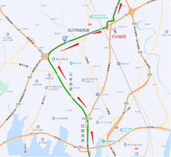 建议祭扫高峰期经由岱黄高速到前川地区的驾驶员可选择绕行线路以避开
