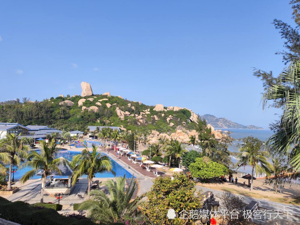 那琴半岛地质海洋公园,遇见最美日落,迎着朝阳练八段锦_腾讯新闻