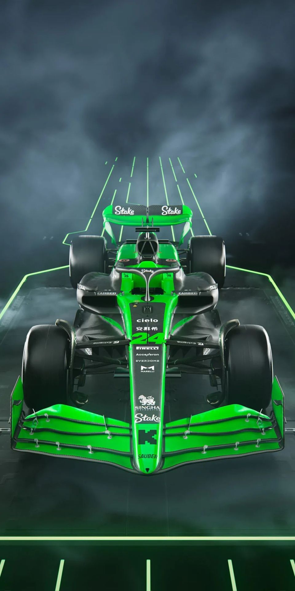 f1中国车手周冠宇的赛车——c44!