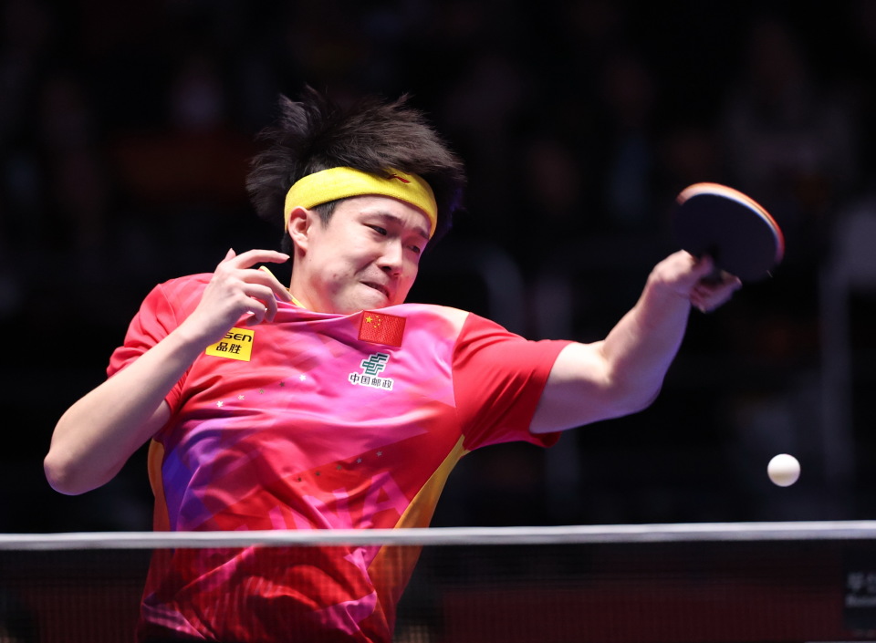 乒乓球——中国男团晋级四强(5)