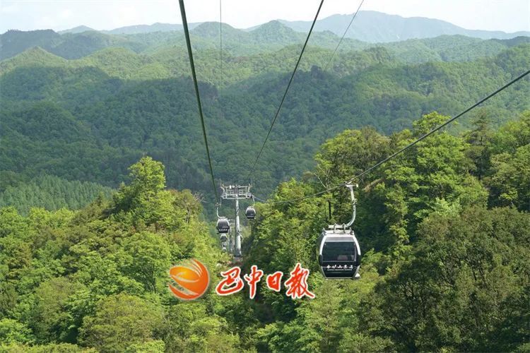 西安三大城市"几何中心",中国秦岭—淮河南北分界线南,巴中地处大巴山