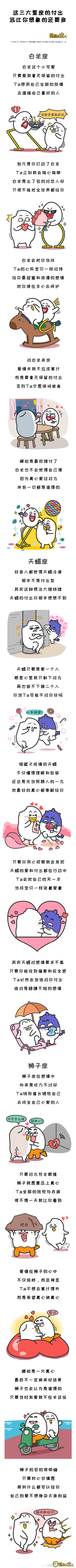 这三大星座的付出,远比你想象的还要多白羊座白羊这个小可爱只要爱就