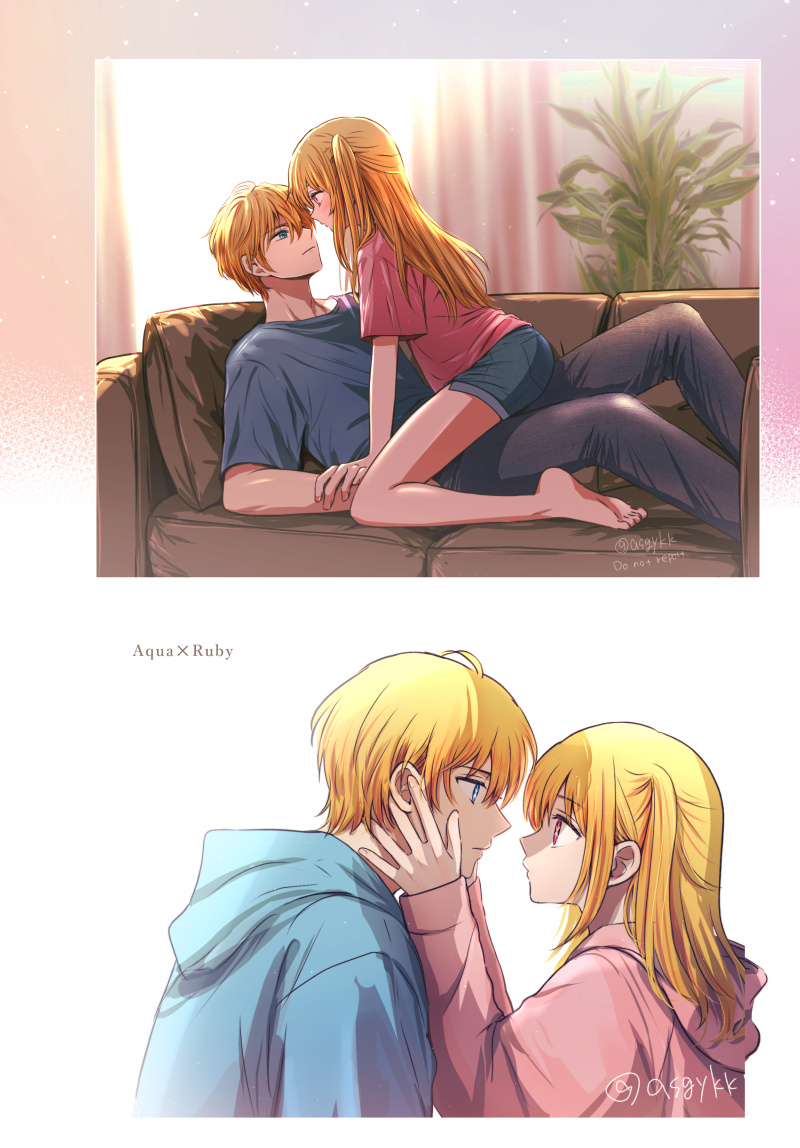 我推的孩子阿夸和露比专属cp同人本公开 粉丝:我想看的就是这个