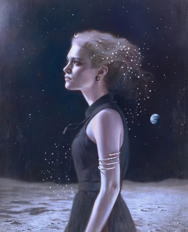 诡异又迷人这组哥特风的美女画作让人一眼就爱上了