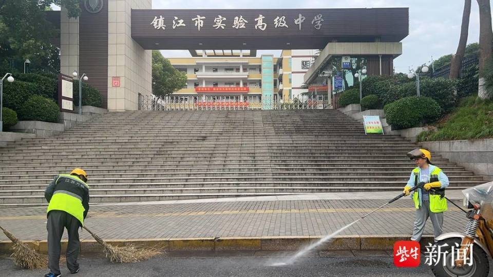 护航高(中)考,镇江环卫在行动