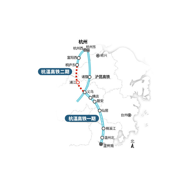 杭温,杭衢高铁的开通时间都有了最新消息!_腾讯新闻