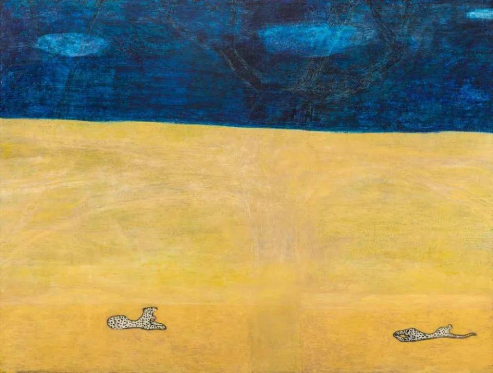常玉在1950s/1960s的作品,在配色上与罗斯科非常相似马克·罗斯科