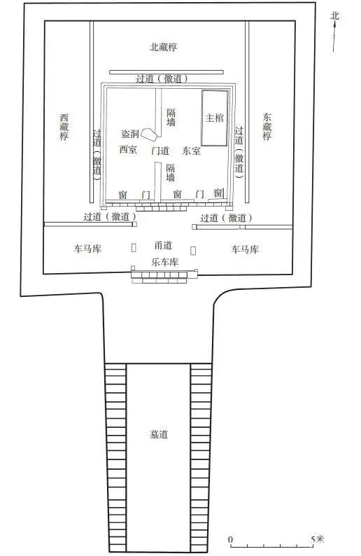 汉代墓室结构图片