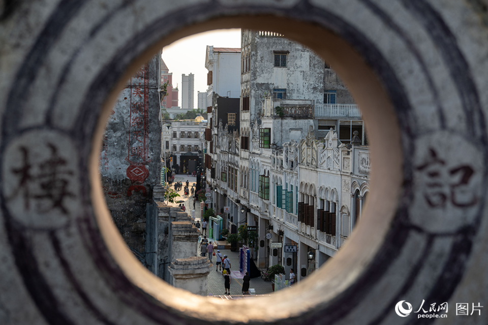 海南海口:百年骑楼老街 历史韵味十足
