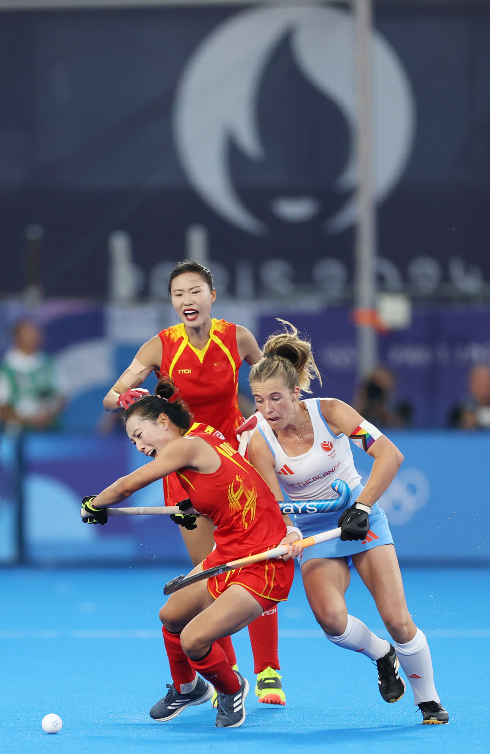 巴黎奥运会丨女子曲棍球金牌赛——中国队不敌荷兰队