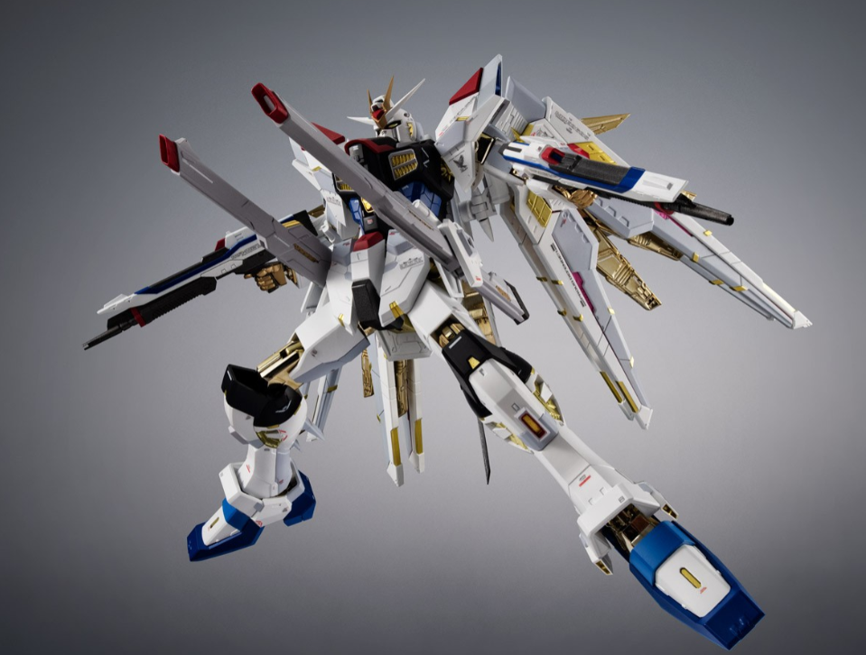 非凡强袭自由高达超合金魂玩具周边公开 完全新规的最强自由高达