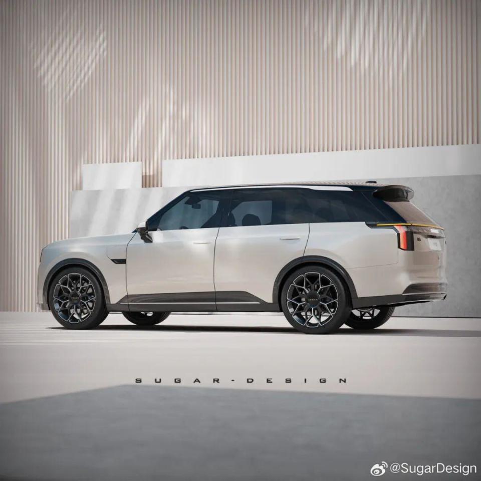 杭州“库里南”真的来了！极氪大型旗舰SUV EX1E谍照曝光，配天地门_腾讯新闻