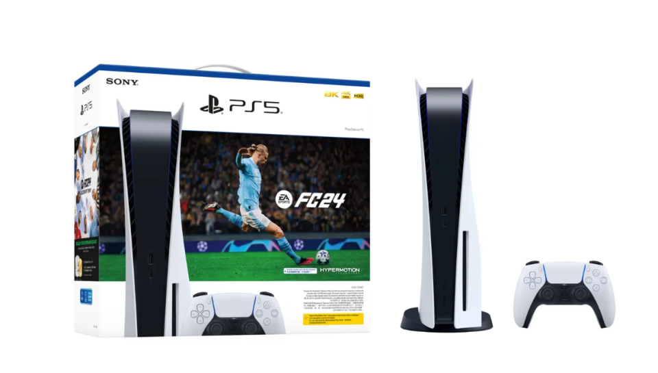 索尼PS5《EA SPORTS FC 24》主机同捆装29 日发售，4380 港币-腾讯新闻