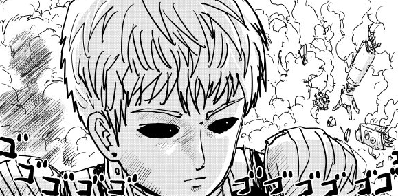 一拳超人原作142话：杰诺斯升级后实力爆棚，埼玉看后只能离开