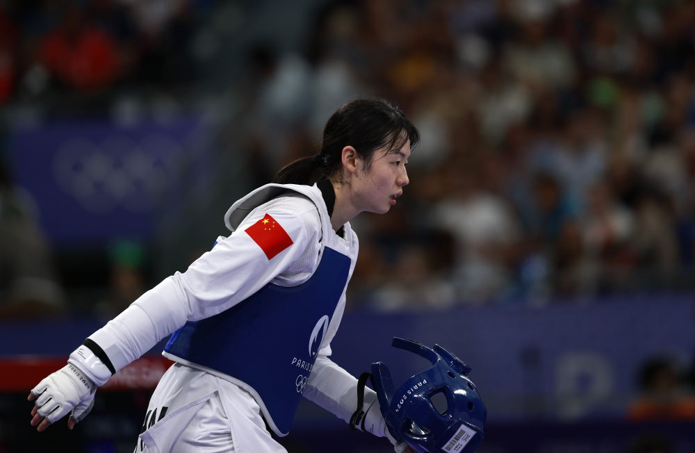 巴黎奥运会|跆拳道——女子67公斤级:宋洁晋级八强(2)