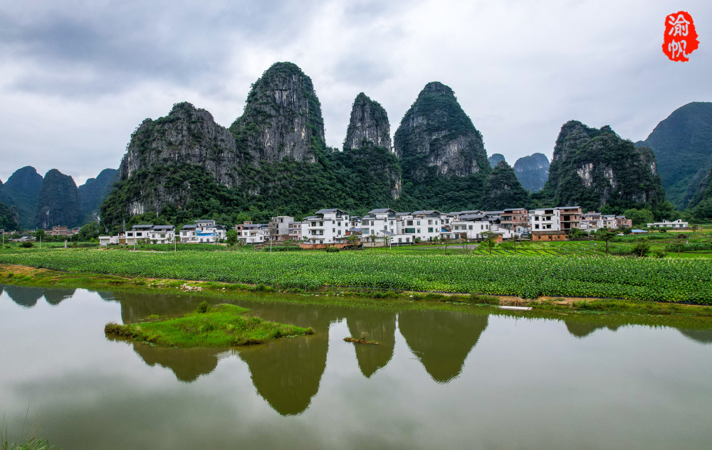 钟山水墨田园:藏在贺州乡村的诗画田园,风光不逊桂林山水