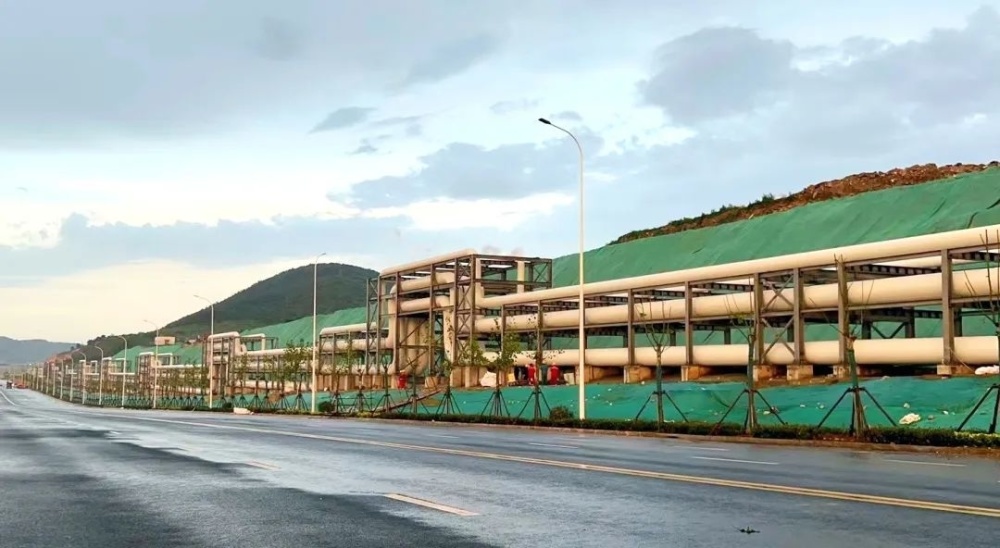 这就是新区速度烟台港西港区输油大动脉提前120天竣工