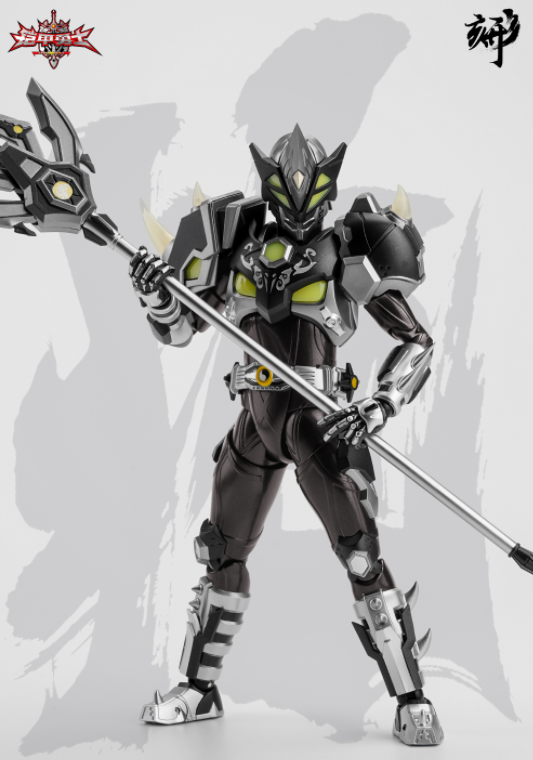 铠甲勇士黑犀侠可动手办公开 水能让我变强 但烂橘