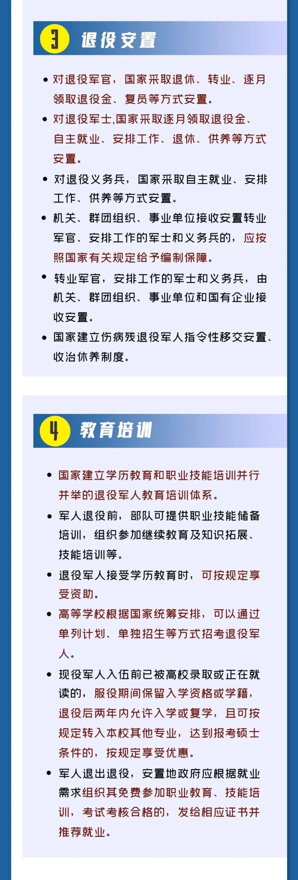 【政策法规】一图读懂《中华人民共和国退役军人保障法》