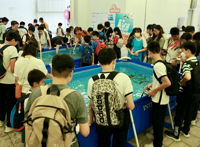 水中无人系统挑战赛初赛及培训活动在香港丽泽中学顺利举行