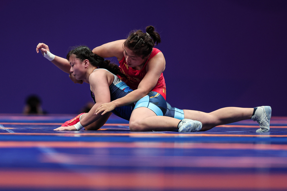 摔跤——女子自由式76公斤级赛况_腾讯新闻